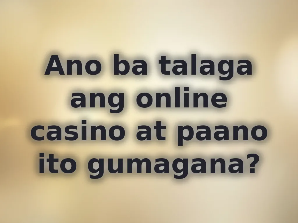 Gabay para sa beginners